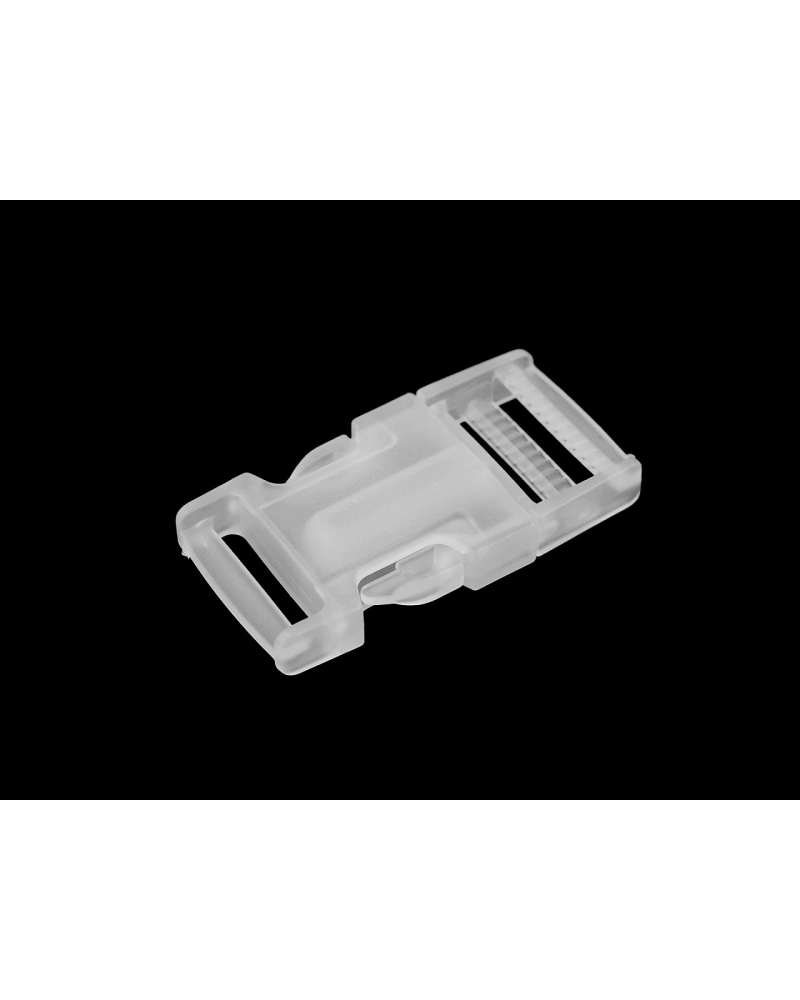 Spona trojzubec transparent šírka 25 mm, 32 mm - 5 pár | Mimib