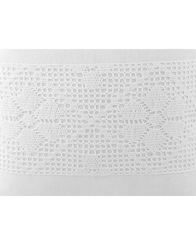 Obliečka na vankúš s paličkovanou čipkou 45x45 cm - 2 ks | Mimib