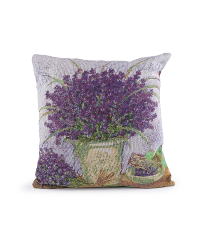 Gobelínová obliečka na vankúš kvety 45x45 cm - 1 ks | Mimib