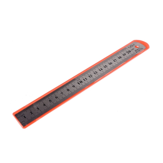 Kovové pravítko dĺžka 20 cm - 1 ks | Mimib