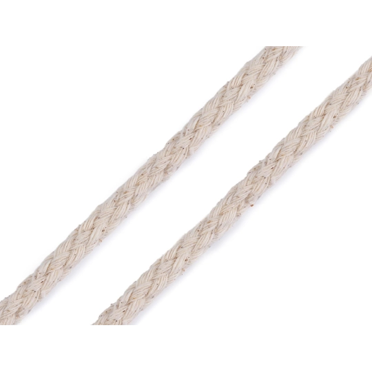 Bavlnená šnúra Ø5 mm splietaná - 1 m | Mimib