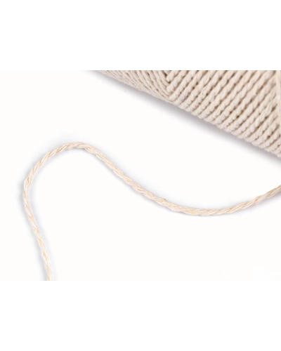 Bavlnená priadza macrame Neli Ø2 mm 240 g rozčesávacia - 1 ks | Mimib