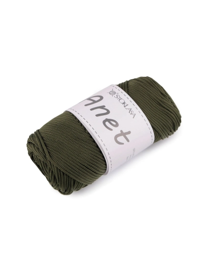 Pletacia a háčkovacia priadza Anet macrame Ø2 mm 90 g - 1 ks | Mimib