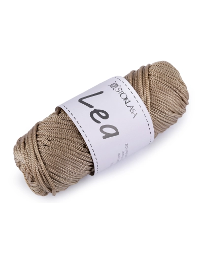 Pletacia a háčkovacia priadza macrame Lea Ø3 mm 90 g - 1 ks | Mimib