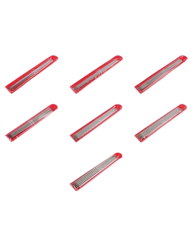 Ponožkové ihlice nerezové č. 2, 2,5, 3, 3,5, 4, 4,5, 5 - 1 sada | Mimib