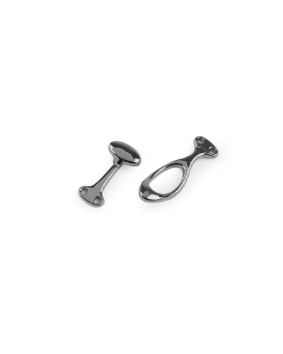 Kovové ozdobné zapínanie 10x36 mm - 1 pár | Mimib