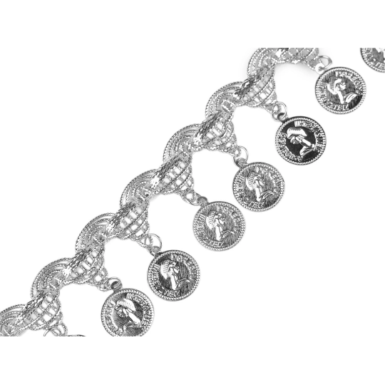 Shakira leónsky prámik s peniazmi šírka 38 mm - 13.5 m | Mimib