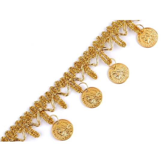Shakira leónsky prámik s peniazmi šírka 38 mm - 13.5 m | Mimib