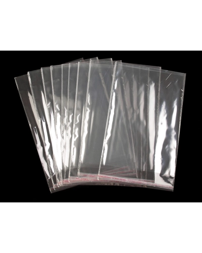 PP vrecko s lepiacou lištou 20x29 cm - 100 ks | Mimib