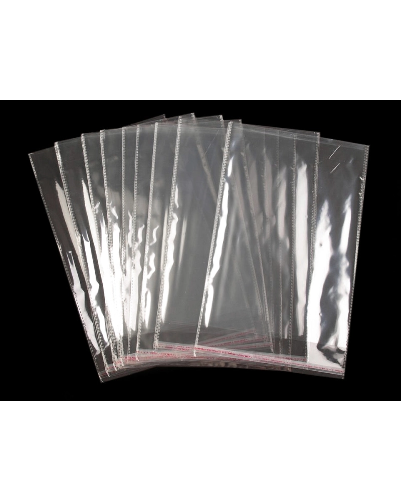 PP vrecko s lepiacou lištou 20x29 cm - 100 ks | Mimib