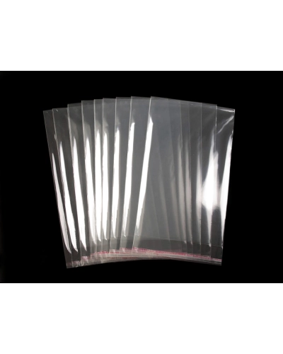 PP vrecko s lepiacou lištou 17x28 cm - 100 ks | Mimib
