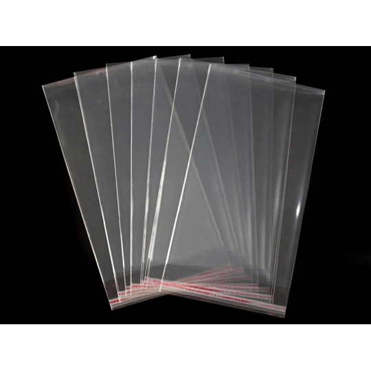 PP vrecko s lepiacou lištou 20x50 cm - 100 ks | Mimib