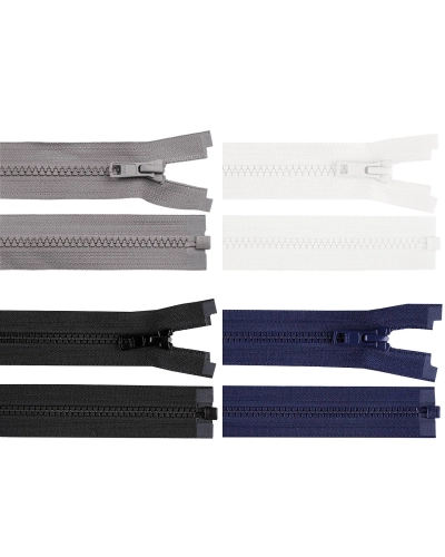 Kostený zips YKK No 5 dĺžka 65 cm bundový - 1 ks | Mimib