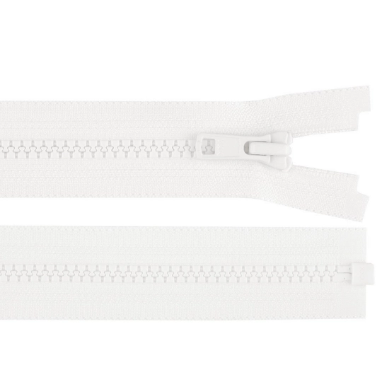 Kostený zips YKK No 5 dĺžka 65 cm bundový - 1 ks | Mimib