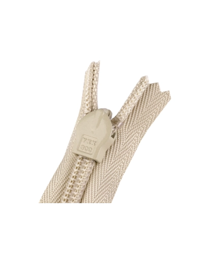 Špirálový zips skrytý YKK No 4 dĺžka 60 cm - 1 ks | Mimib