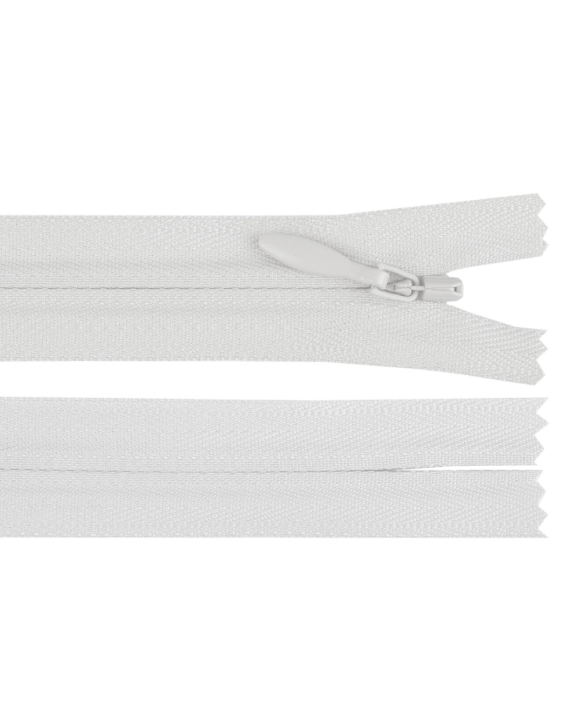 Špirálový zips skrytý YKK No 4 dĺžka 50 cm - 1 ks | Mimib