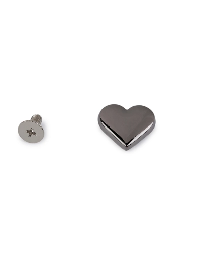 Sedlársky nit skrutkovací srdce 15x14 mm - 7 pár | Mimib