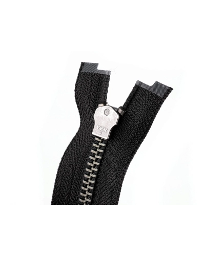 Zips kovový YKK No 5 deliteľný 2 jazdce / dvojcestný 70 cm na kožené bundy - 1 ks | Mimib