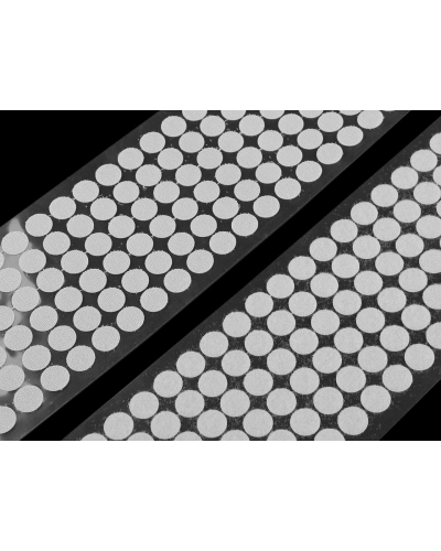 Suchý zips samolepiaci kolieska komplet Ø10, 15 mm v rolkách - 1 m | Mimib