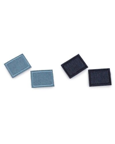 Nažehľovacie záplaty pre opravy dierok jeans 3x4 cm - 10 ks | Mimib