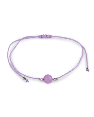 Náramok shamballa minerálna korálka - 1 ks | Mimib