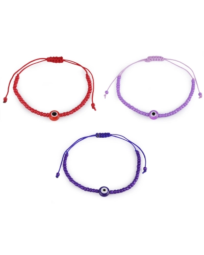 Náramok shamballa Alahovo oko - 1 ks | Mimib