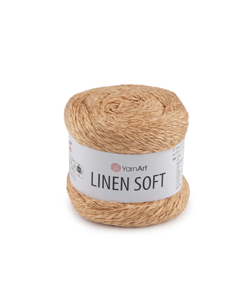 Pletacia priadza Linen Soft 100 g - 1 ks | Mimib