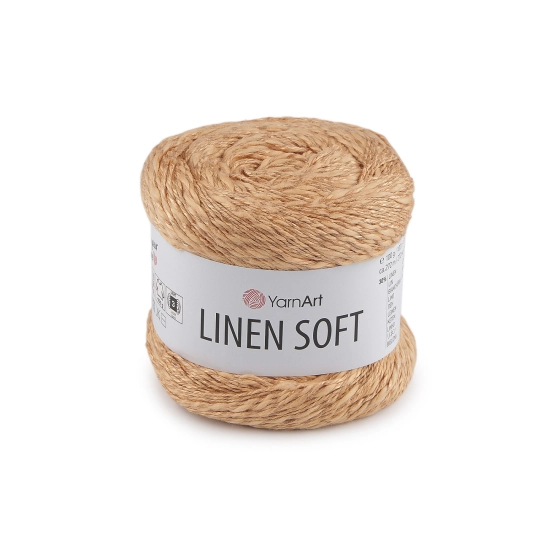 Pletacia priadza Linen Soft 100 g - 1 ks | Mimib
