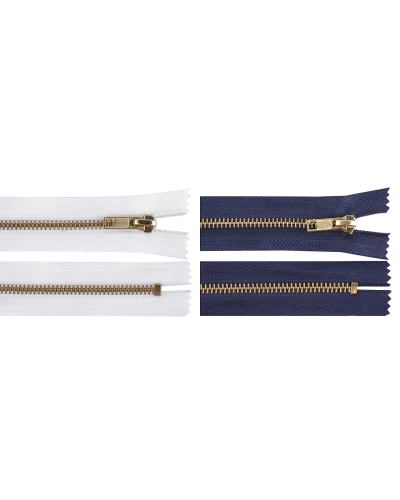 Kovový zips No 5 dĺžka 20 cm - 1 ks | Mimib