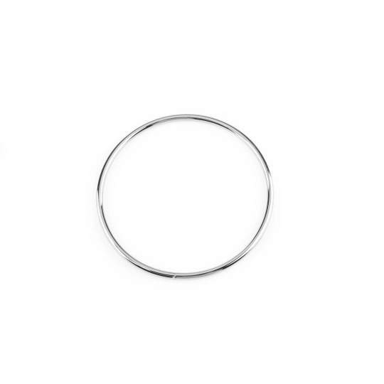 Kovový kruh nezvarený / ucho na tašku Ø11 cm - 1 ks | Mimib