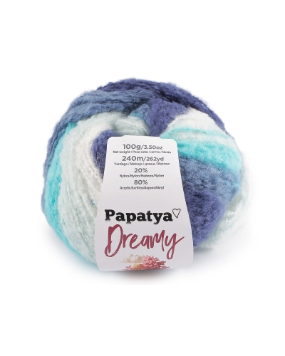 Pletacia priadza Papatya Dreamy 100 g - 1 ks | Mimib