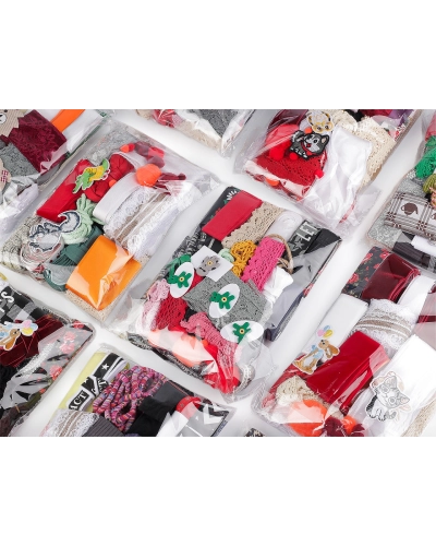 Mix materiálov na šitie a tvorenie 500 g - 1 sáčok | Mimib