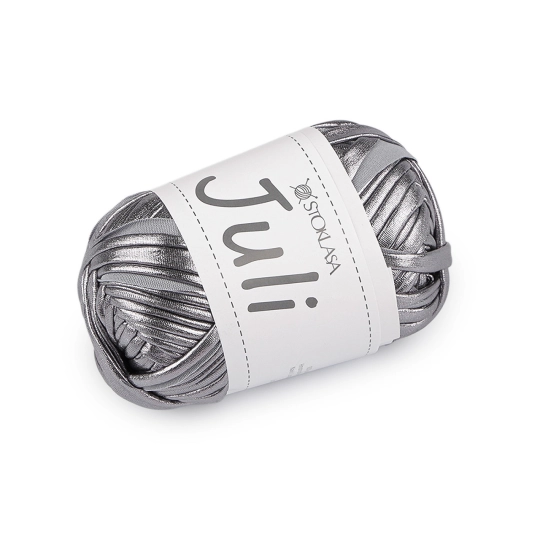 Pletacia priadza Juli metalická 100 g - 1 ks | Mimib