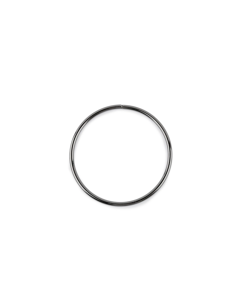 Kovový kruh nezvarený / ucho na tašku Ø10 cm - 1 ks | Mimib