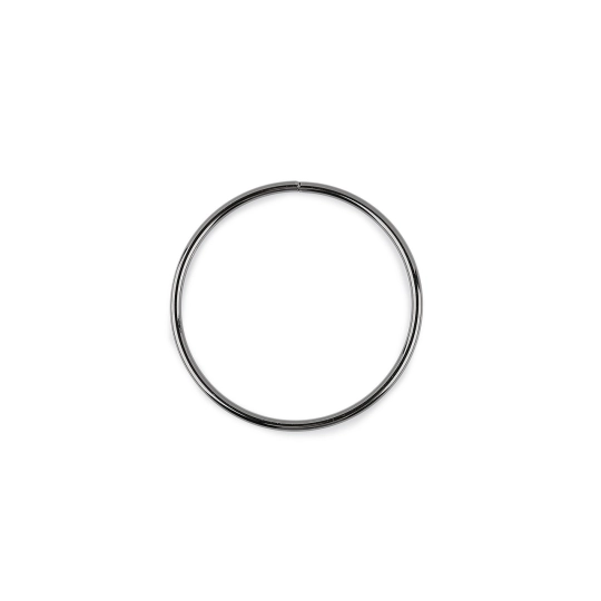 Kovový kruh nezvarený / ucho na tašku Ø10 cm - 1 ks | Mimib
