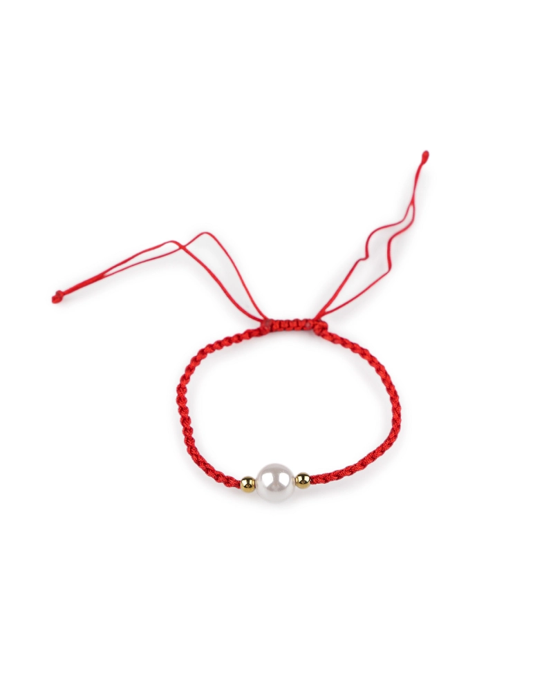 Náramok shamballa s perlou - 1 ks | Mimib