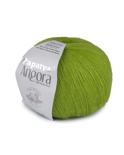 Pletacia priadza Papatya Angora 100 g - 1 ks | Mimib