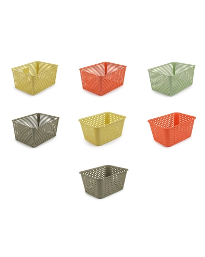 Plastový košík 15x20 cm - 2 dizajny - 1 ks | Mimib