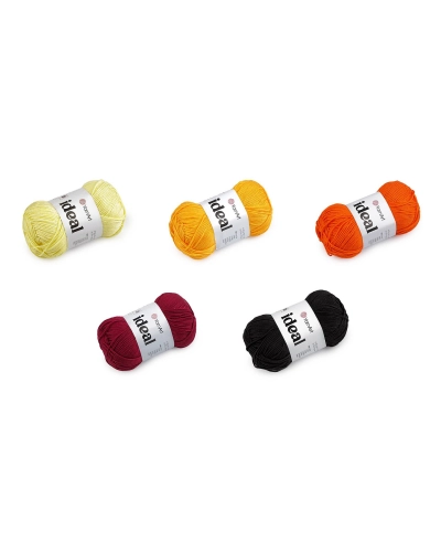Bavlnená pletacia priadza Ideal 50 g - 1 ks | Mimib