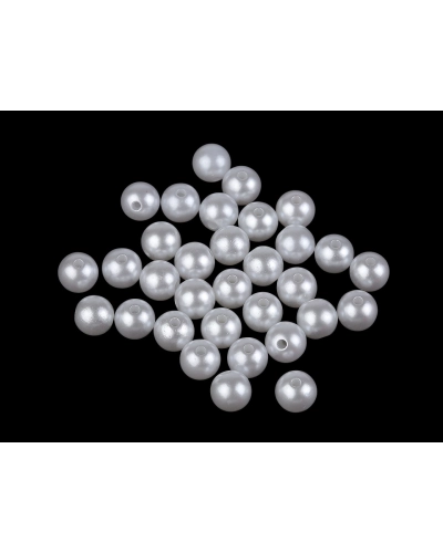 Plastové koráliky Ø6, 8, 10, 12 mm dekoračné - 30 g | Mimib
