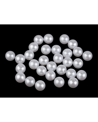Plastové koráliky Ø6, 8, 10, 12 mm dekoračné - 30 g | Mimib