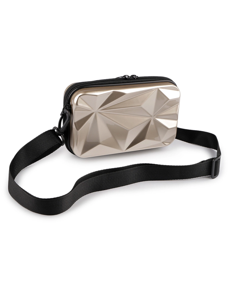 Dámska škrupinová kabelka / puzdro crossbody s popruhom 18x11 cm - 1 ks | Mimib