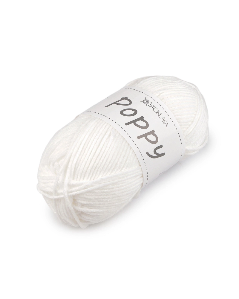 Pletacia priadza Poppy 100 g - 1 ks | Mimib