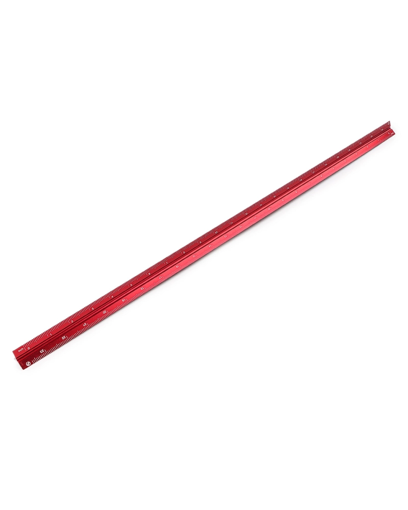 Trojhranné hliníkové pravítko dĺžka 60 cm - 1 ks | Mimib