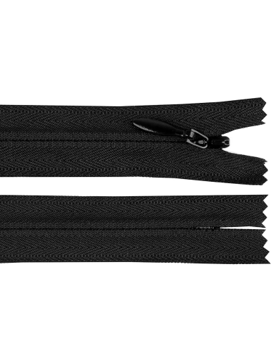 Špirálový zips skrytý YKK No 4 dĺžka 55 cm - 1 ks | Mimib