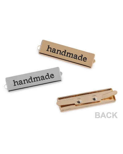 Kovový štítok / ceduľka handmade - 1 ks | Mimib