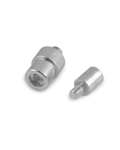 Piston na nitovanie kovových, nerezových aj mosadzných priechodiek vnútorný Ø10 mm - 1 sada | Mimib
