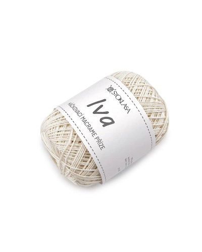 Háčkovacia priadza macrame Iva na tašky 75 g - 1 ks | Mimib
