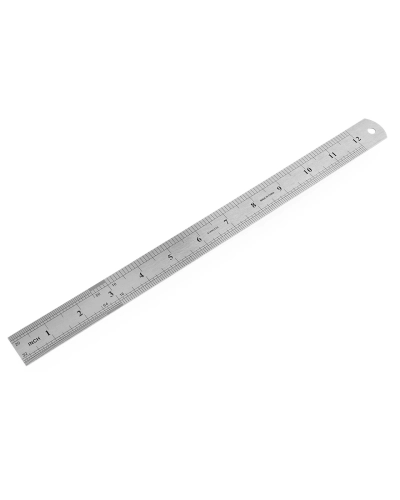 Kovové pravítko dĺžka 30 cm - 1 ks | Mimib