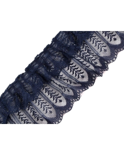 Silónová čipka riasená / volánik šírka 85, 95 mm - 13.5 m | Mimib